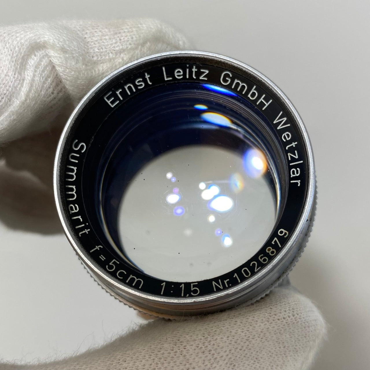 Summarit L50mm f1.5 1952年製 OH済み