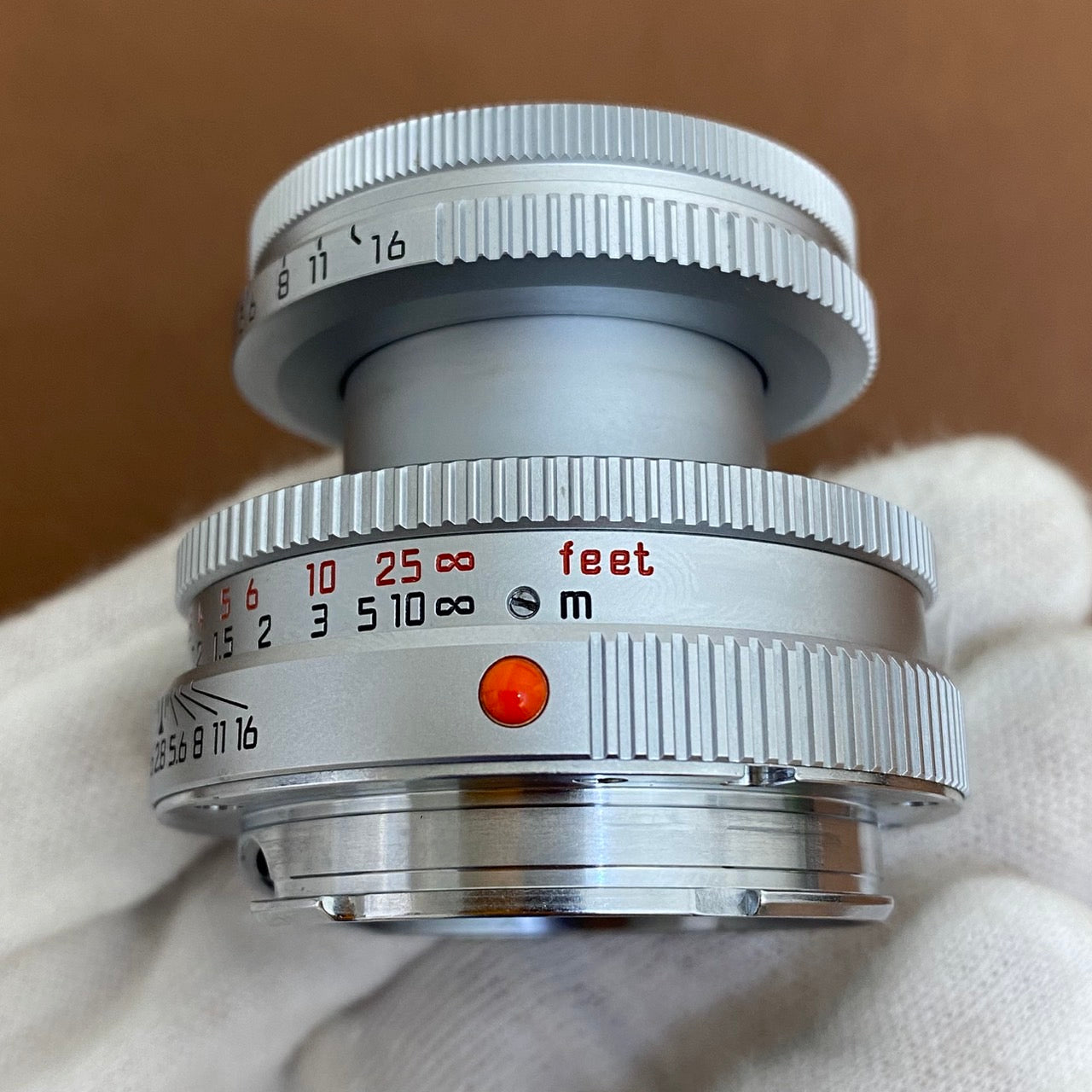 ELmar M50mm f2.8 Silver 最短0.7m 1997年製 OH済み