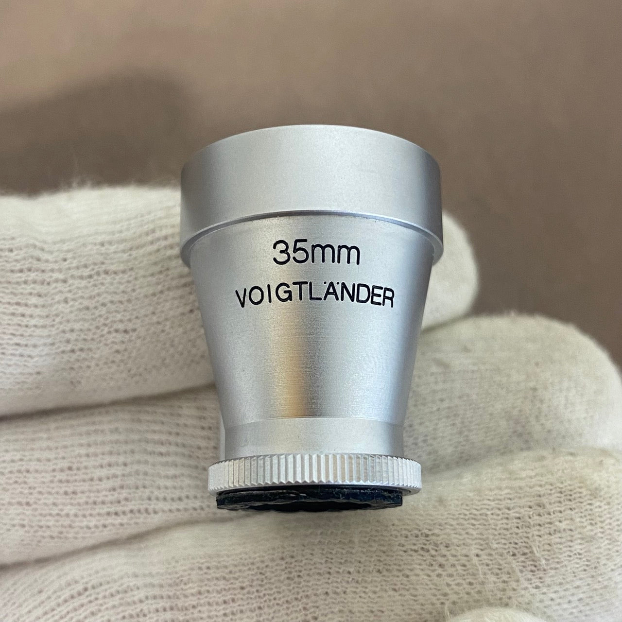 View Finder ビューファインダー M 35mm シルバー 美品