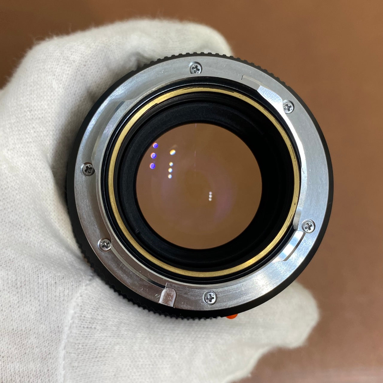 LEICA Summilux M75mm f1.4 フード組み込み