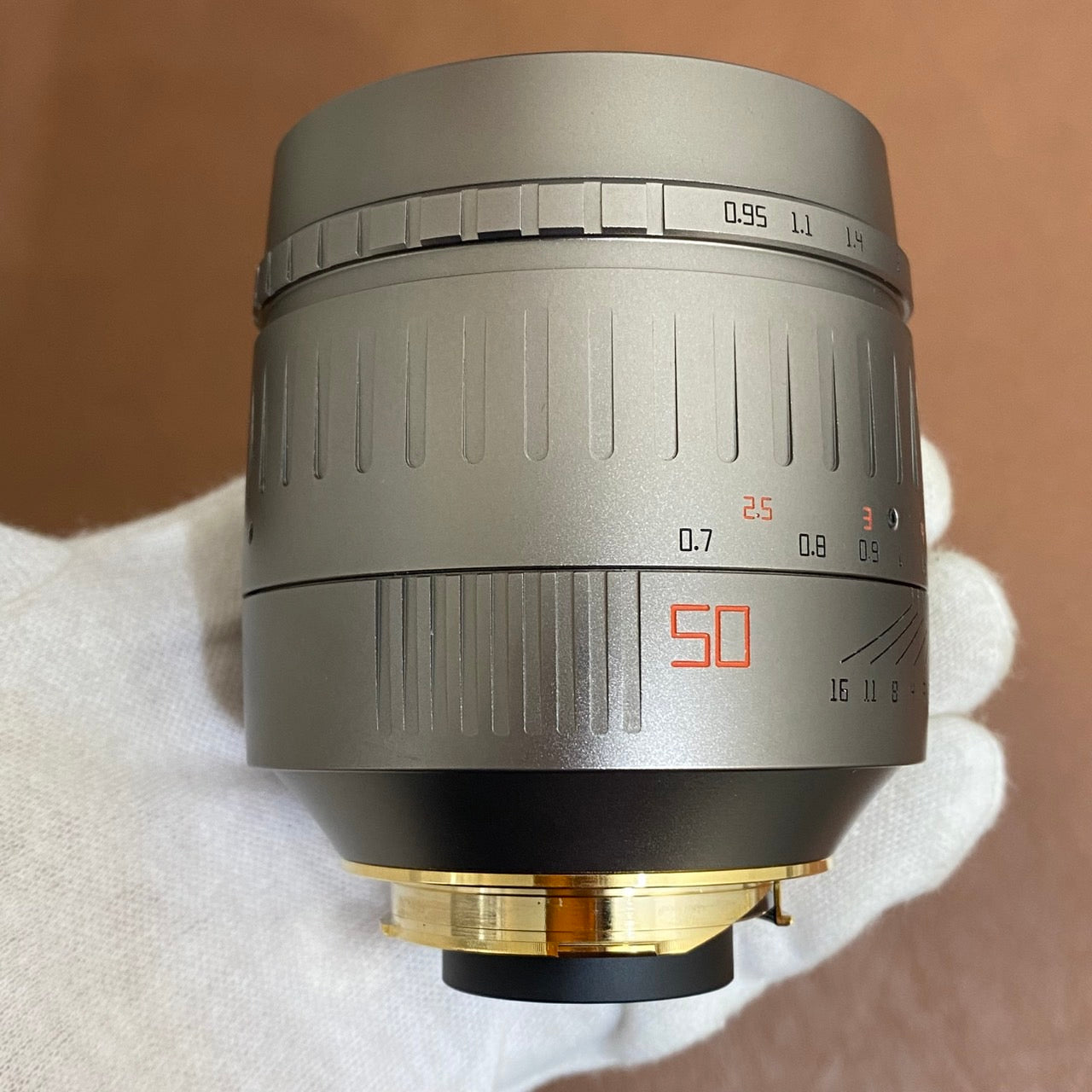 TTArtisan M50mm F0.95 ASPH チタンカラー