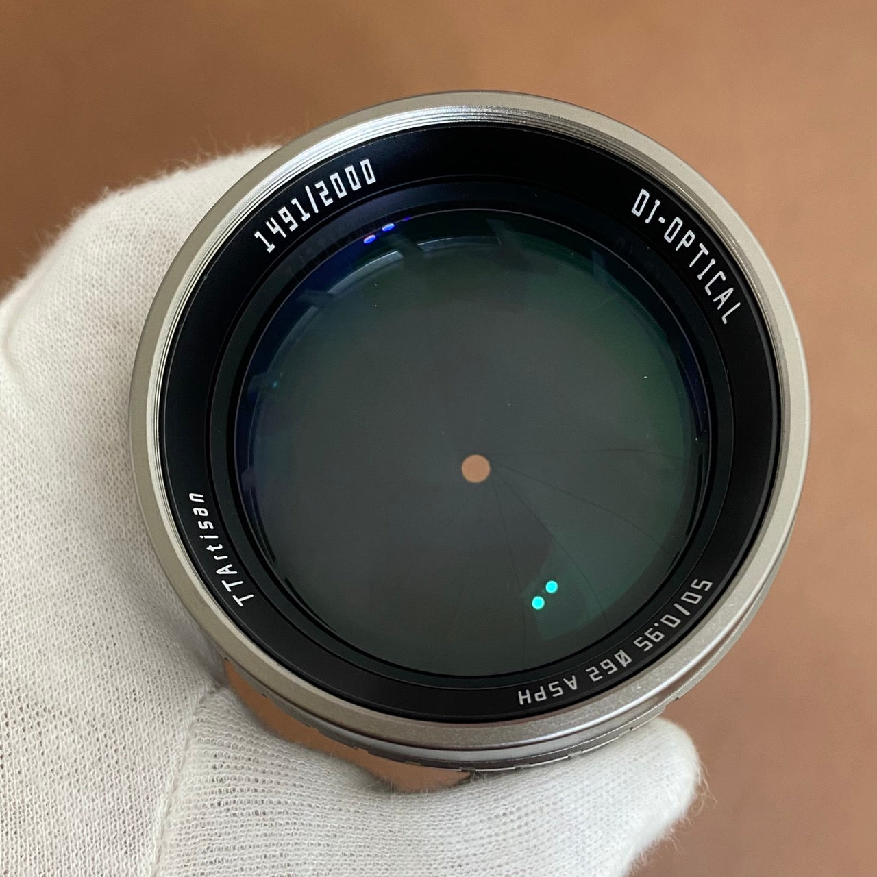 TTArtisan M50mm F0.95 ASPH チタンカラー