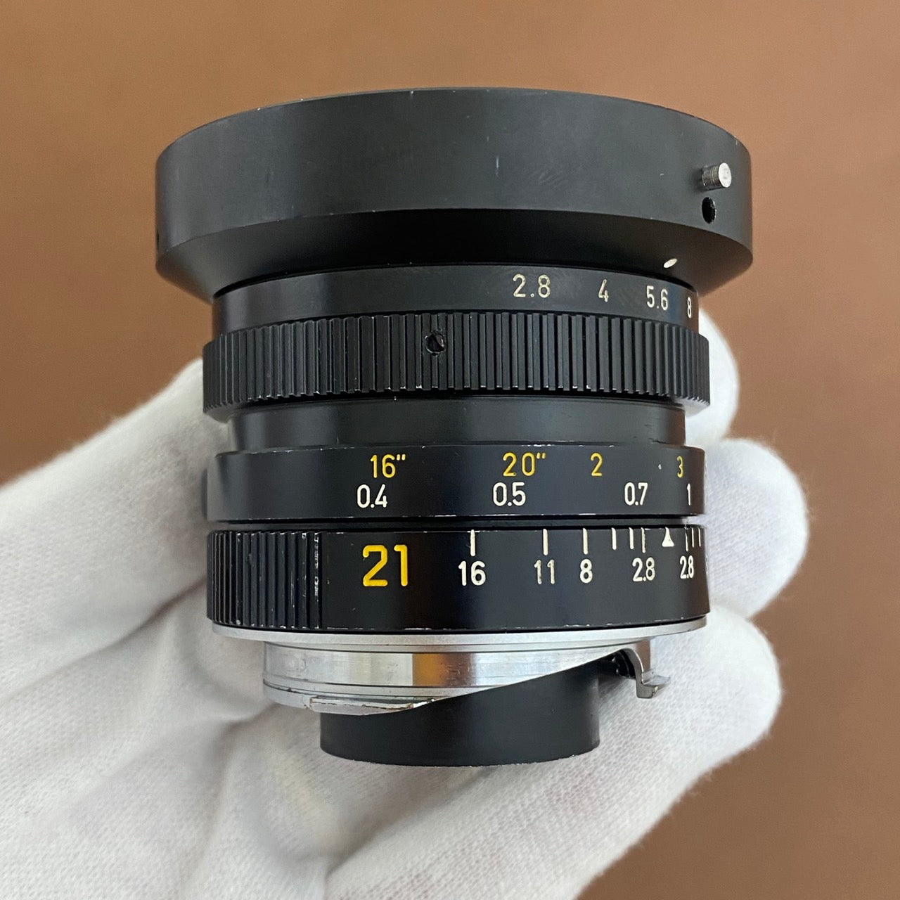 LEICA Elmarit M21mm f2.8 1st 前期 最短0.4m 1982年製 OH済み