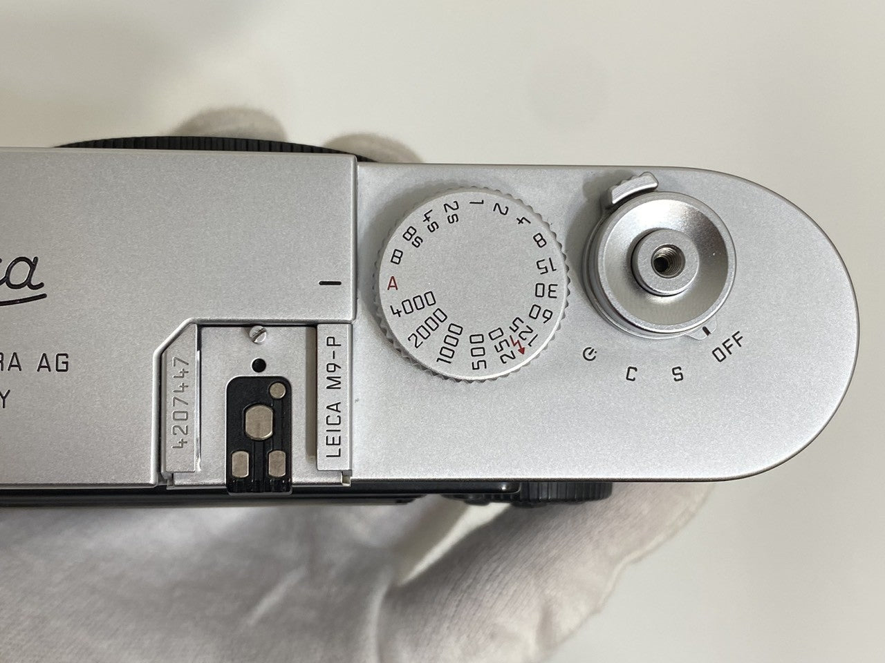 LEICA M9-P Silver Chrome センサー対策済み 箱付き