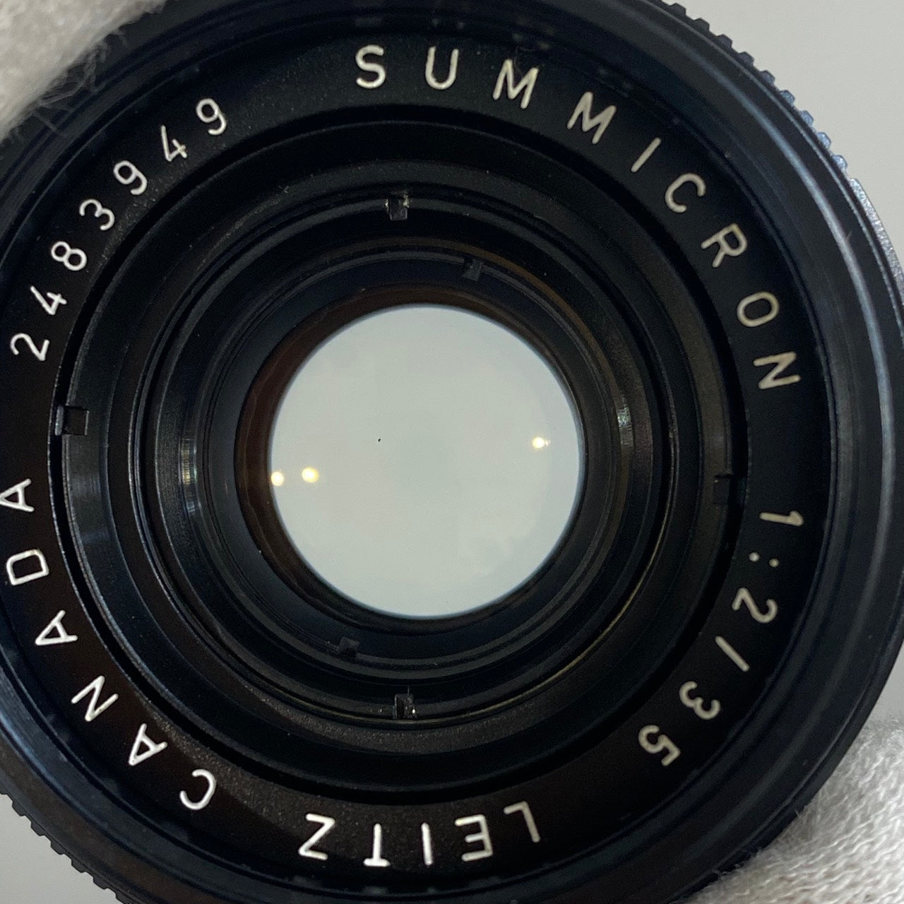 LEICA Summicron M35mm f2.0 2nd 6枚玉 1971年製 ギャラ付き メンテンス済み
