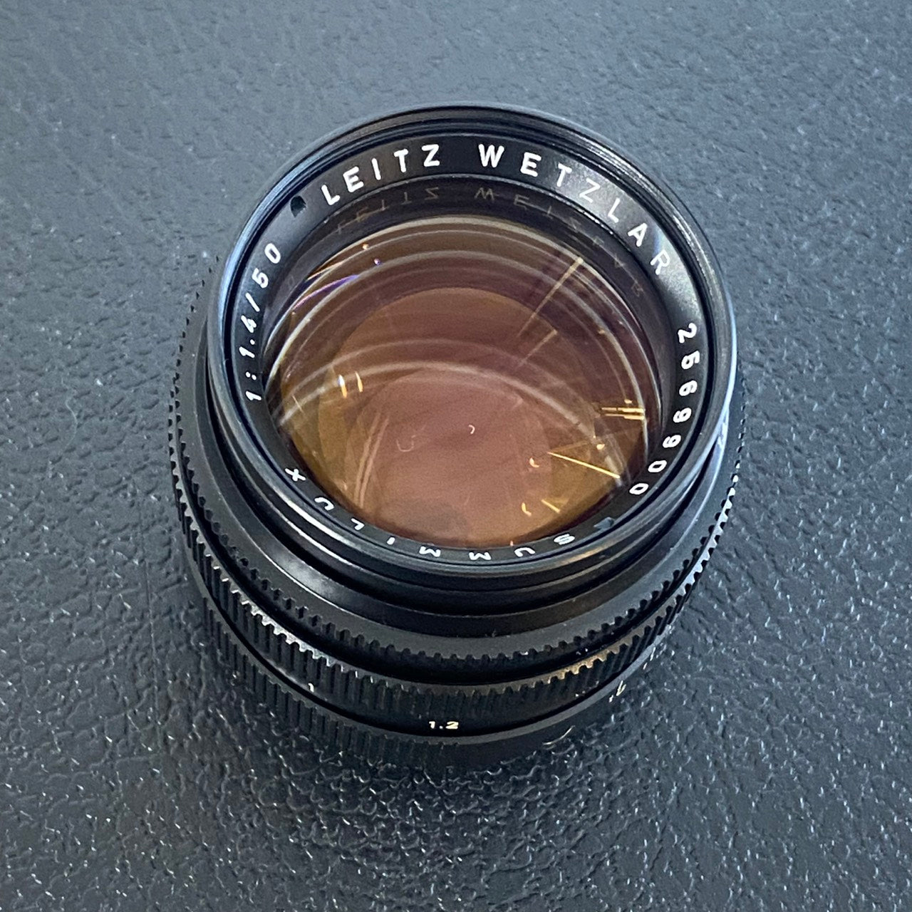 LEICA Summilux M50mm f1.4 2nd Black Chrome 1973年製 メンテンス済み