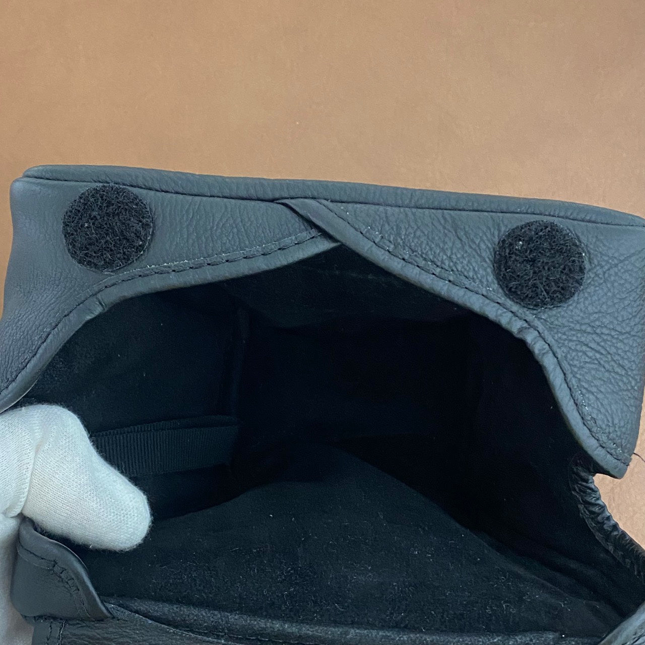 LEICA M10用 レザーポーチ ブラック ショート 14893