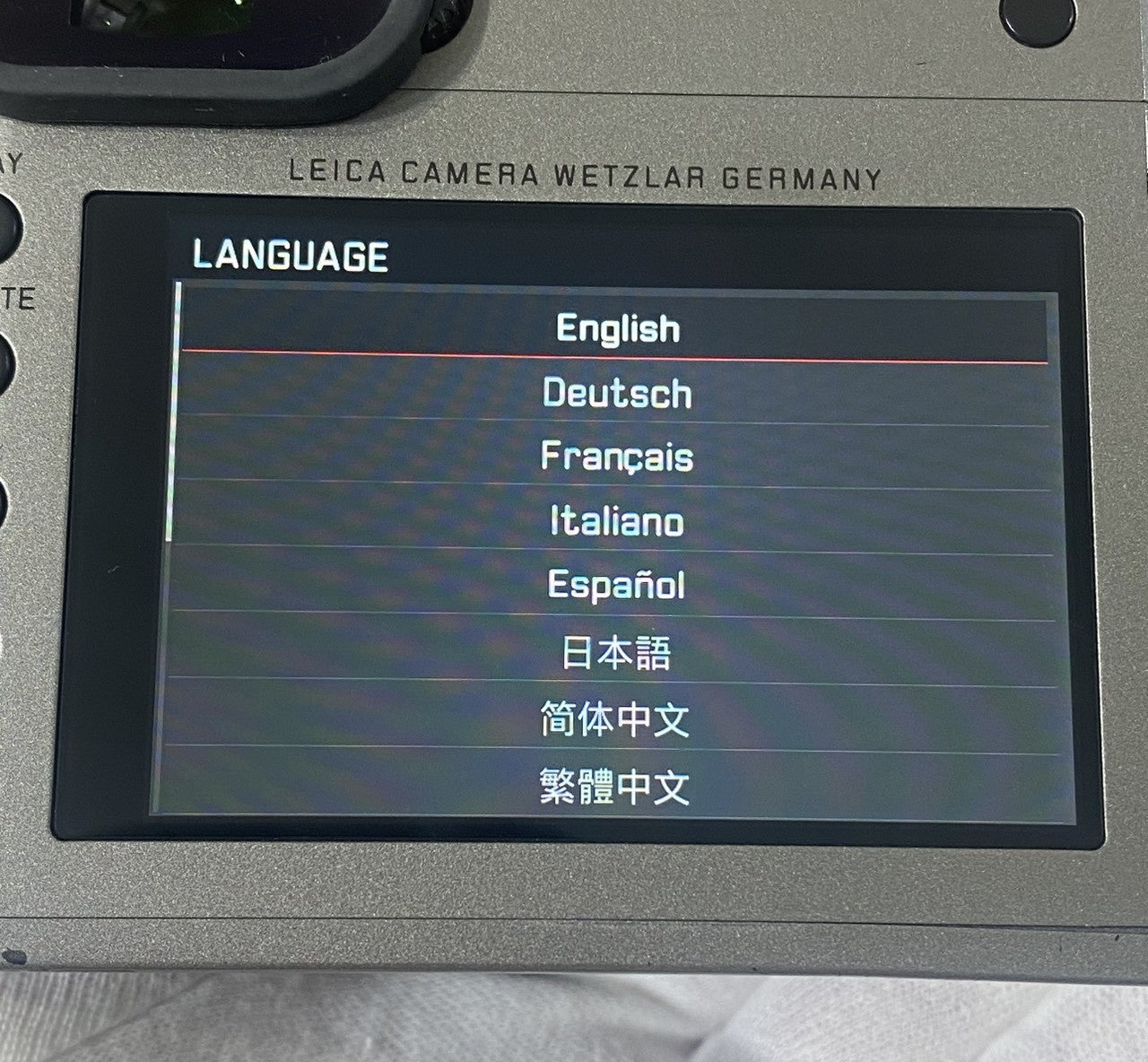 LEICA Q Typ 116 チタングレー