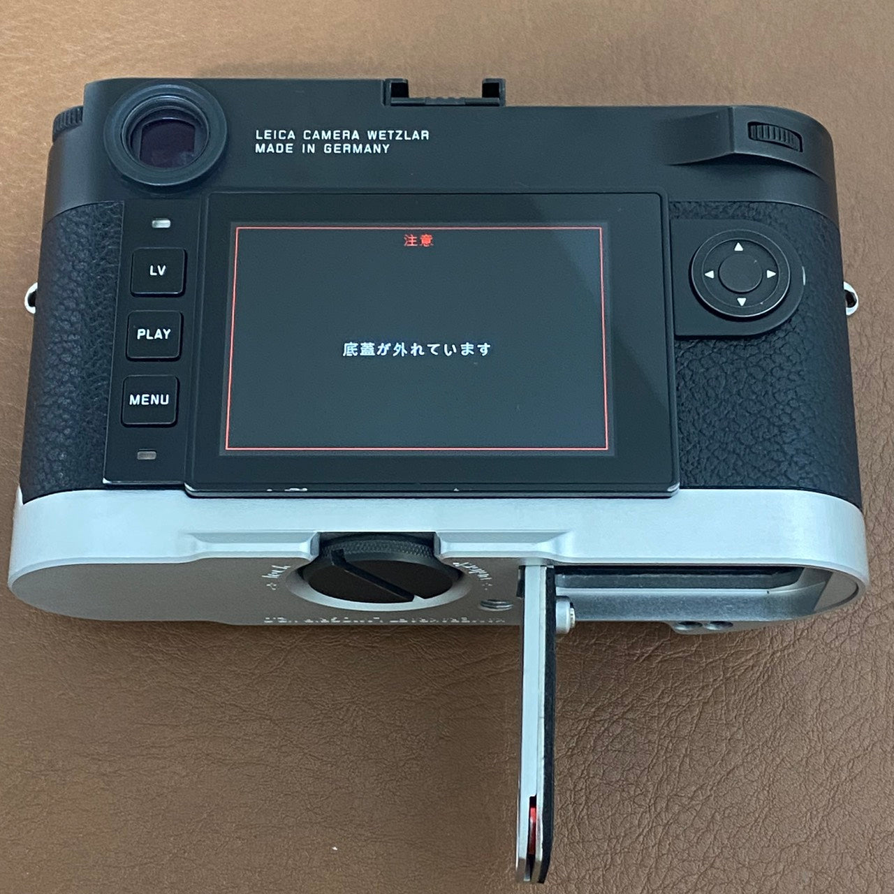KAMERAKRAFT LM10GRIP V2.0 Silver M10シリーズ用 ハンドグリップ