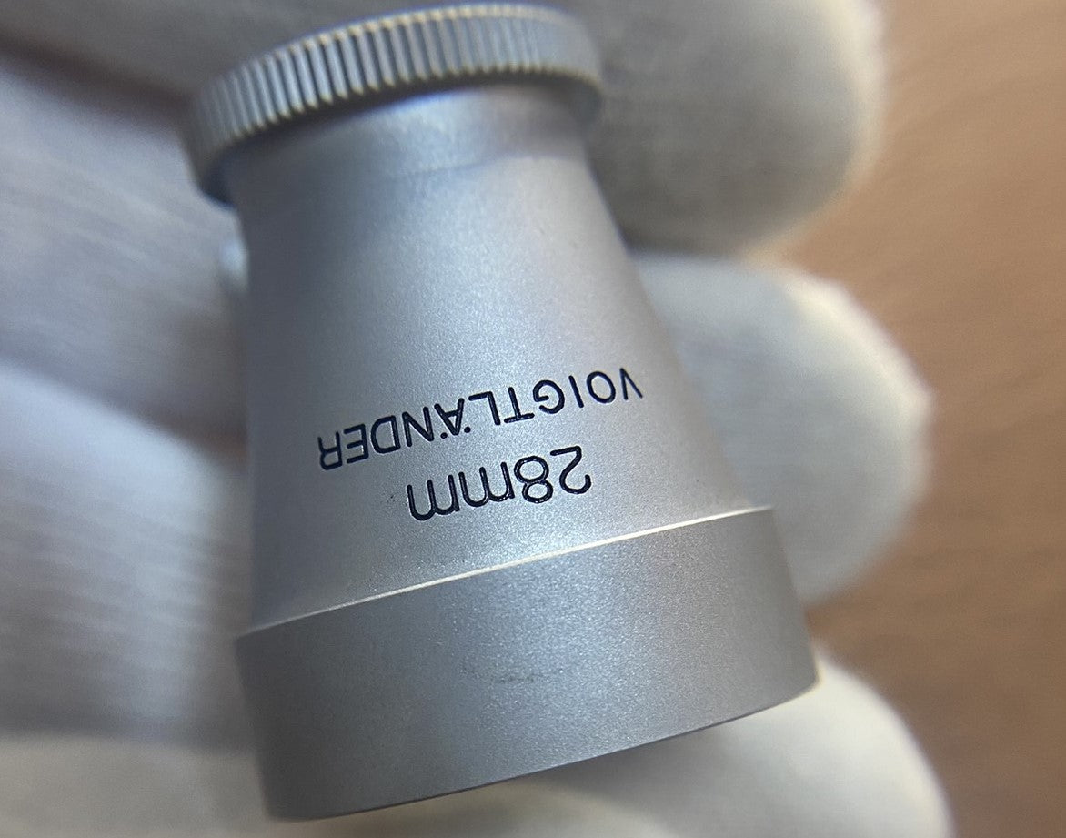 Voigtlander 28mm ビューファインダー Silver 箱あり