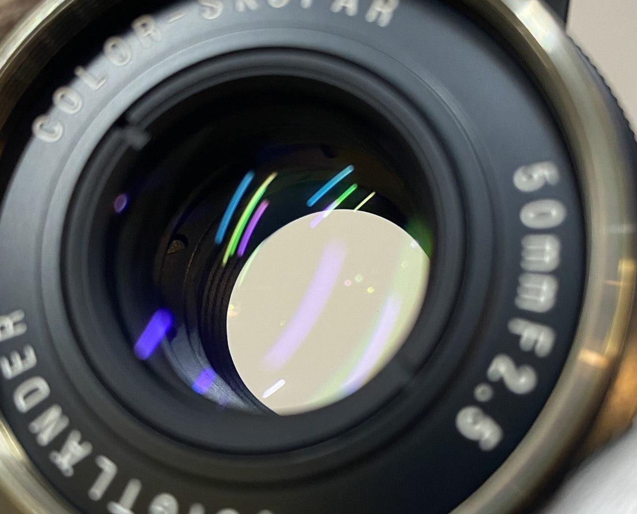 Voigtlander COLOR-SKOPAR カラースコーパー 50mm F2.5 Lマウント