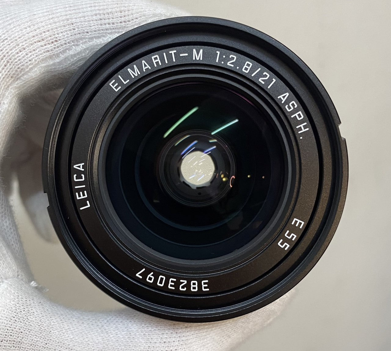 LEICA Elmarit M21mm f2.8 ASPH. Black 箱