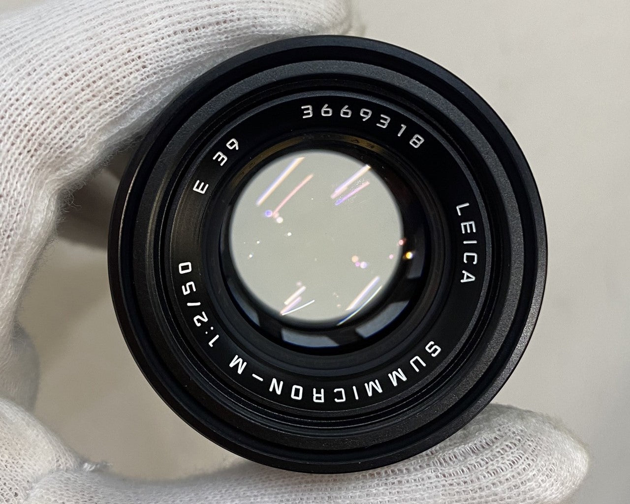 LEICA Summicron M50mm f2.0 3rd Black