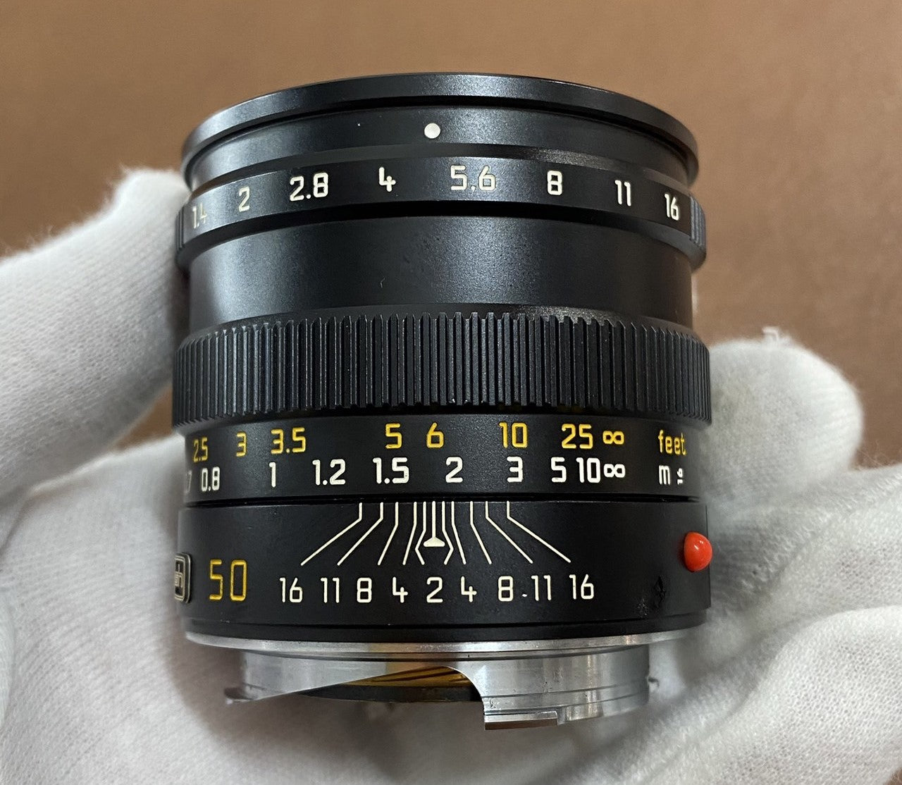 LEICA Summilux M50mm f1.4 3rd Black chrome