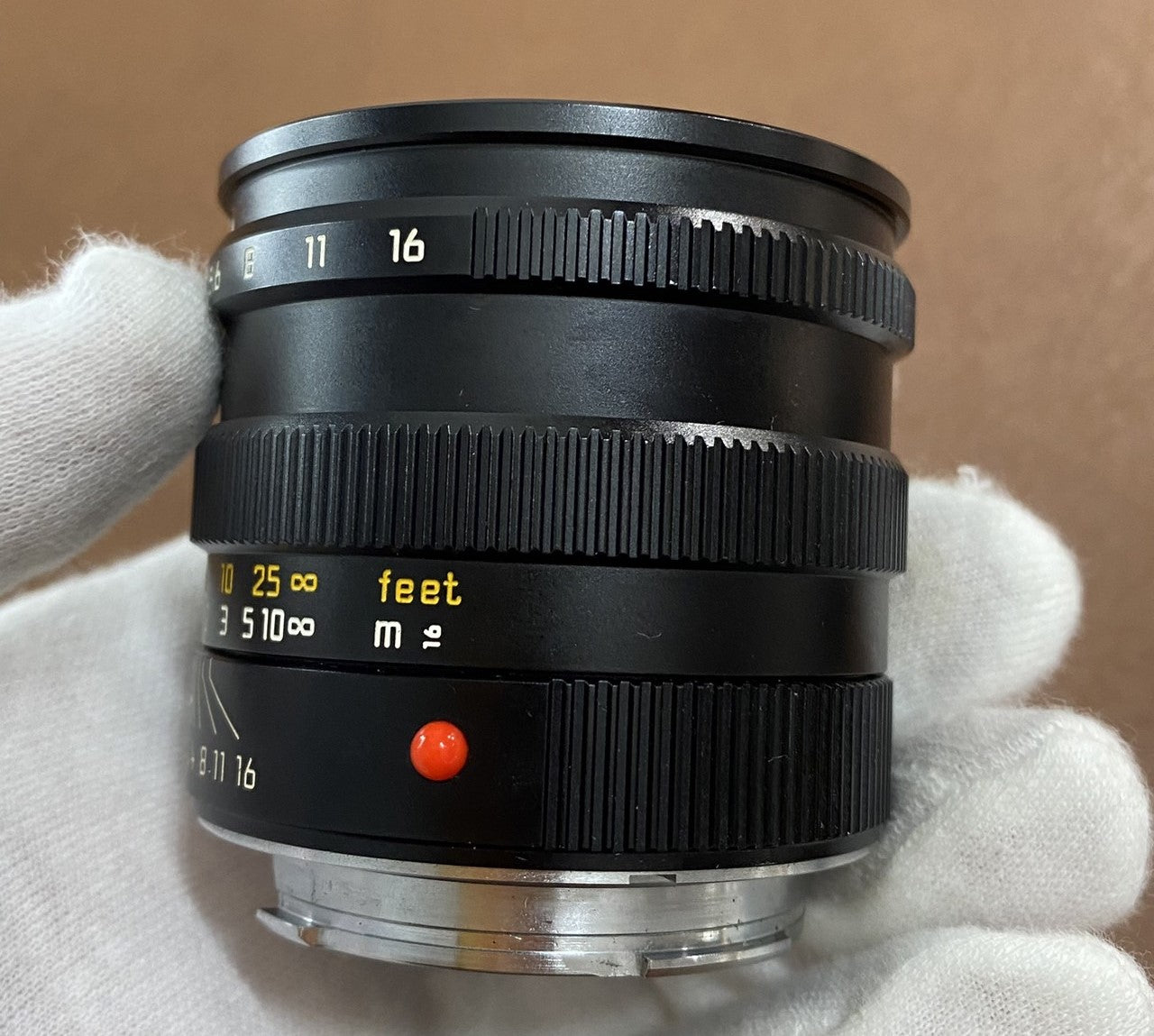 LEICA Summilux M50mm f1.4 3rd Black chrome