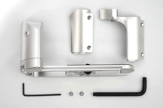 Helium Design lab He11 Handgrip for Leica M11 Silver モジュラーグリップ