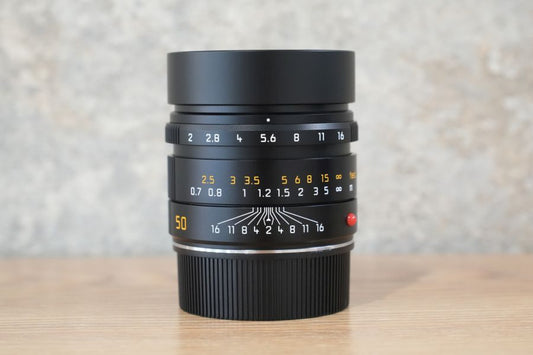 APO-Summicron M50mm f2.0 ASPH.Black 11141 付属品完備 ライカ保証付き