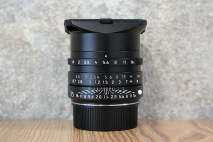 LEICA Summilux M35mm f1.4 ASPH. Leitz Wetzlar 11700