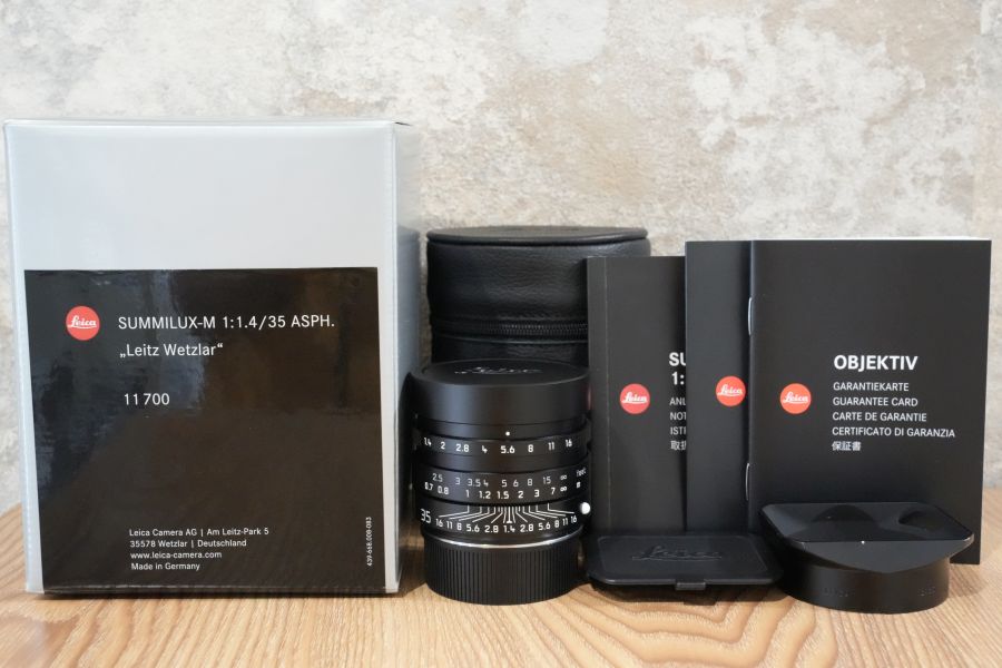 LEICA Summilux M35mm f1.4 ASPH. Leitz Wetzlar 11700