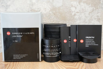 LEICA Summilux M35mm f1.4 ASPH. Leitz Wetzlar 11700