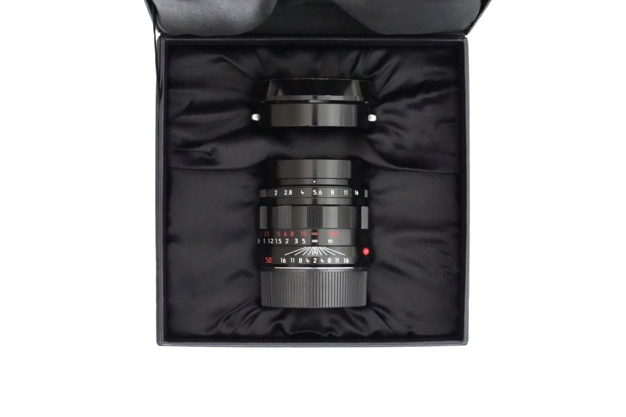 APO-Summicron M50mm f2.0 ASPH. 11186 LHSA Black Paint 300本限定 ★現金特価 3,340,000円（税込み）