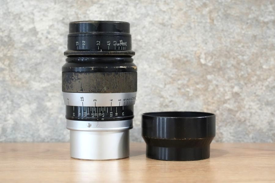 LEICA Hektor L73mm f1.9 FGHOOフード付き 1932年製 メンテナンス済み