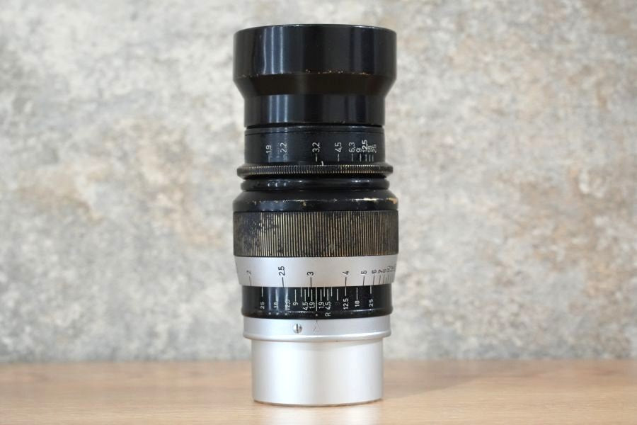LEICA Hektor L73mm f1.9 FGHOOフード付き 1932年製 メンテナンス済み