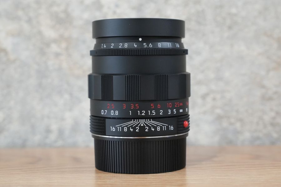 LEICA Summilux M50mm f1.4 ASPH. Black Chrome 11688 付属品完備