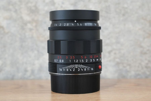 LEICA Summilux M50mm f1.4 ASPH. Black Chrome 11688 付属品完備