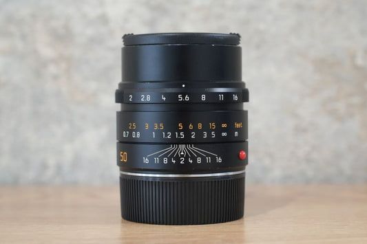 APO-Summicron M50mm f2.0 ASPH.Black 11141 修理点検済み