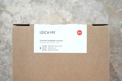 LEICA M11 Glossy Black Paint Version JP 2025年製