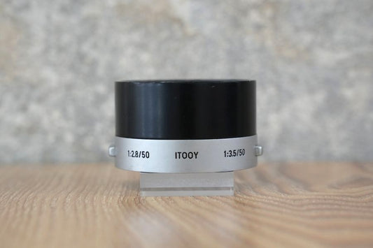 LEICA ITOOY エルマー 50mm f2.8 / f3.5用 ダブルフック レンズフード