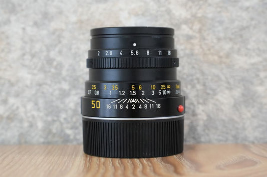 LEICA Summicron M50mm f2.0 3rd Black OH済み