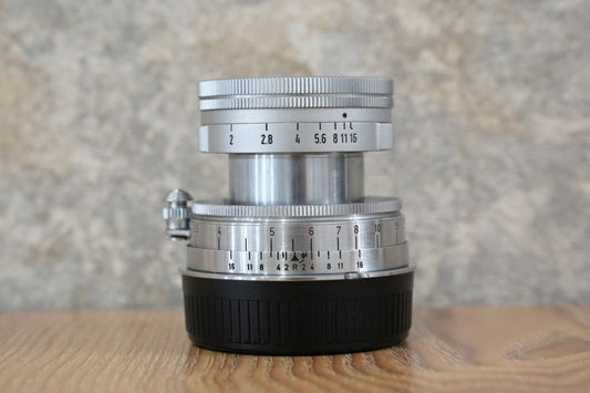 LEICA Summicron L50mm f2.0 沈胴 OH済み
