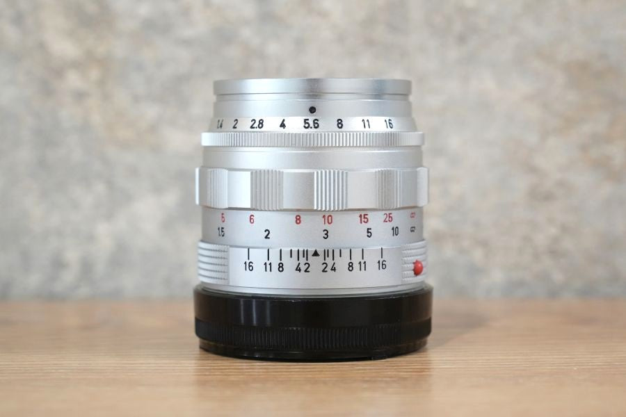 Summilux M50mm f1.4 2nd 貴婦人 Silver 金目 1964年製  メンテナンス済み
