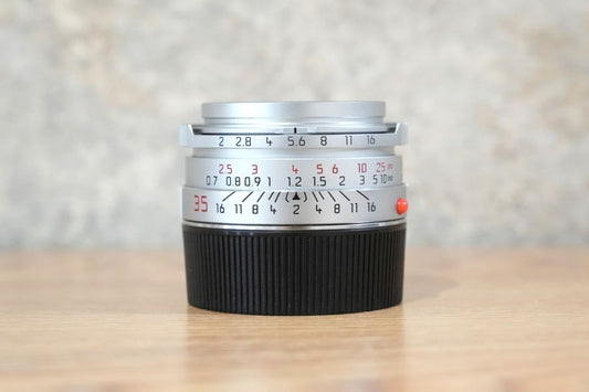 LEICA Summicron M35mm f2.0 7枚玉 Silver 1995年製 メンテナンス済み