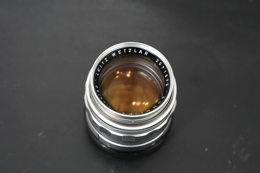 Summilux M50mm f1.4 2nd 貴婦人 Silver 金目 1964年製  メンテナンス済み