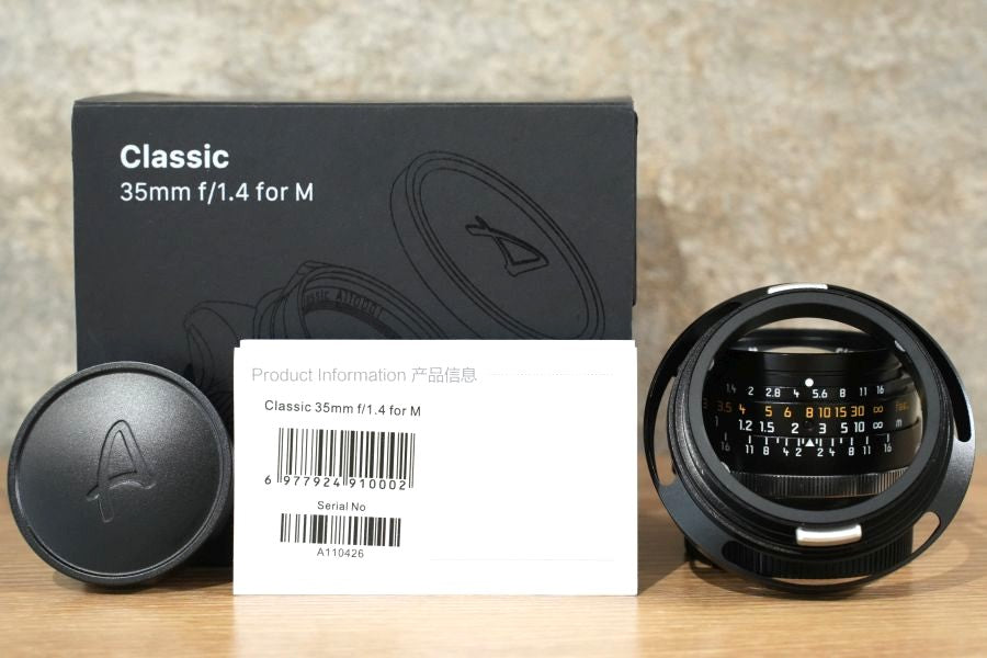 Funleader Artizlab Classic M35mm F1.4 ライカM用 付属品完備