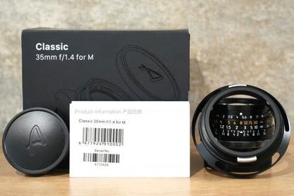 Funleader Artizlab Classic M35mm F1.4 ライカM用 付属品完備