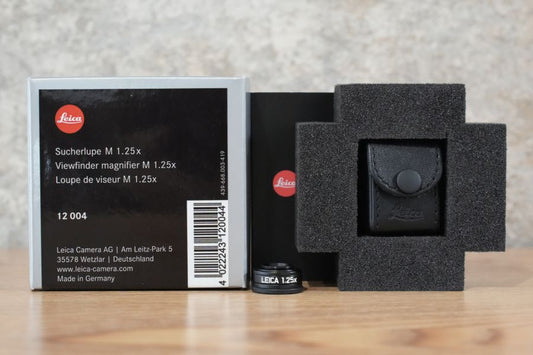 LEICA  ビューファインダー マグニファイヤーM 1.25x 12004 箱付き