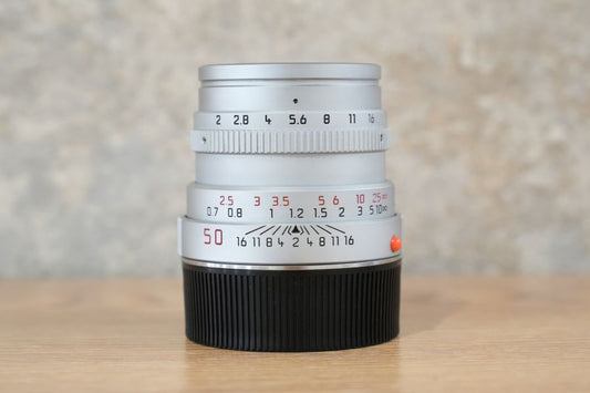 LEICA Summicron M50mm f2.0 3rd Silver 1993年製 メンテナンス済み