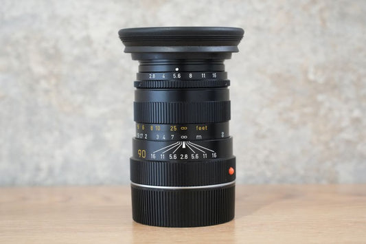 LEICA Tele-Elmarit M90mm f2.8 2nd Black 1984年製 箱＆フード付き
