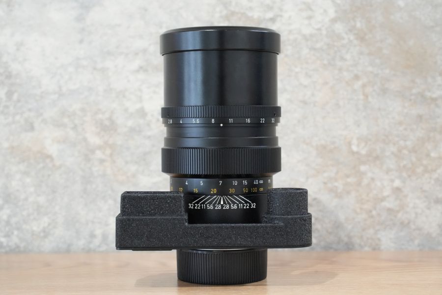 LEICA Elmarit M135mm f2.8 2nd 眼鏡付き 1974年製 箱付き メンテナンス済み