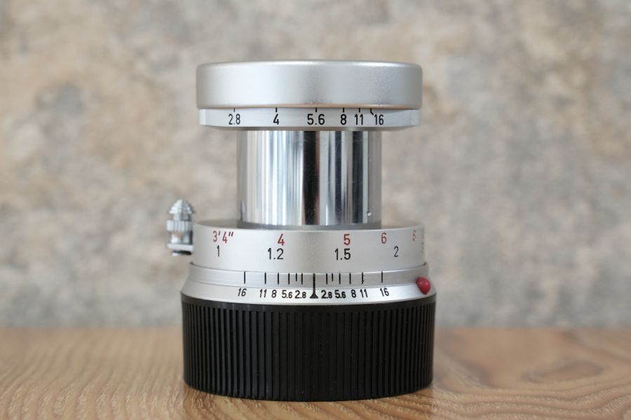 LEICA ELmar M50mm F2.8 沈胴 1st メンテンス済み