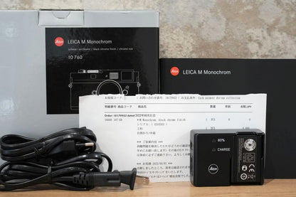 LEICA M Monochrom Black Chrome センサー対策済み 箱付き
