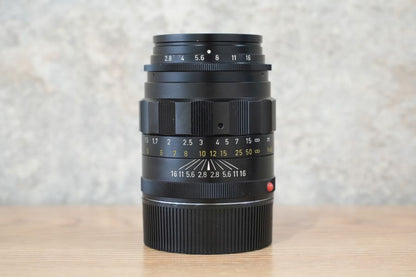 LEICA Tele-Elmarit M90mm f2.8 1st Black 1968年製 メンテナンス済み