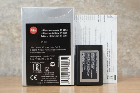 LEICA BP-SCL5 M10用バッテリー 24003 箱付き