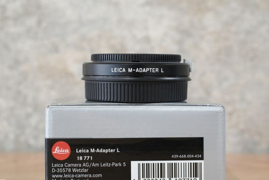 LEICA L用Ｍレンズアダプター 18771 箱付き