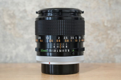 Canon FD 35mm f2.0 S.S.C.(I) Concave