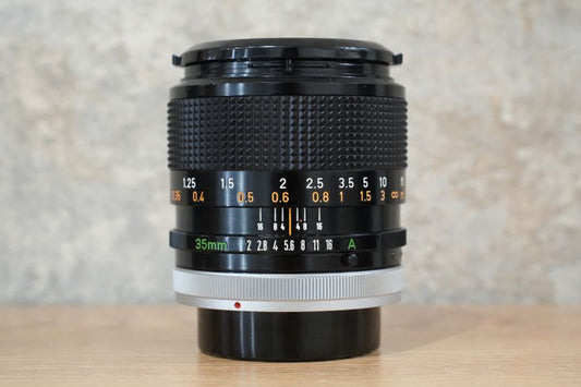 Canon FD 35mm f2.0 S.S.C.(I) Concave